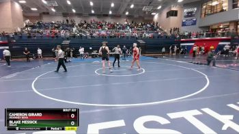 175 lbs Semifinal - Cameron Girard, McKinney Boyd vs Blake Messick, Willis