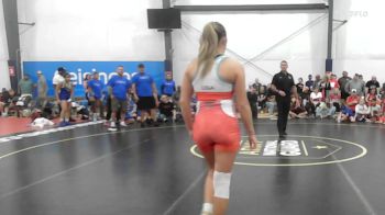 58 lbs Rr Rnd 7 - Madilyn Peach, Badger Girls Elite - W vs Peyton Segata, MGW Monkey Business - W