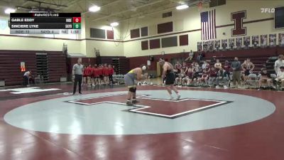 285 lbs Round 2 (4 Team) - Gable Eddy, Independence vs Sinciere Lyke, Saydel