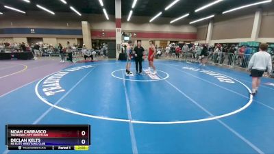 165 lbs Quarterfinal - Noah Carrasco, Takedown-City Wrestling vs Declan Kelts, NB Elite Wrestling Club