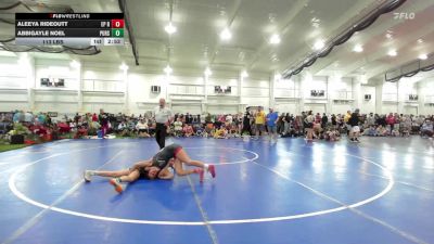 113 lbs Round Robin 2 - Aleeya Rideoutt, EP Rattlers-Girls vs Abbigayle Noel, Pursuit-Girls