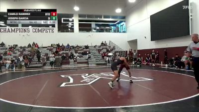 125 lbs Quarters & 1st Wb (16 Team) - Camilo Ramirez, Mt. San Antonio College vs Joseph Garcia, Santa Ana