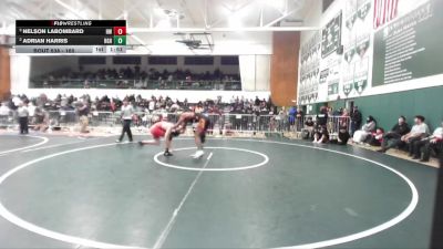 165 lbs Semifinal - Nelson LaBombard, Harvard Westlake vs Adrian Harris, Highland