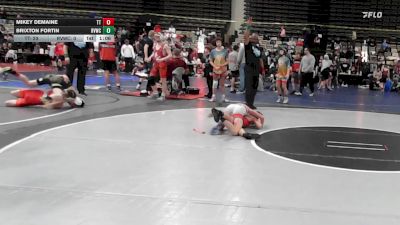 89 lbs Rr Rnd 7 - Mikey Demaine, Team Tugman - MSC vs Brixton Fortin, Revolution Wrestling Club - MSC