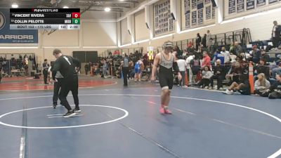 175 lbs Round Of 16 - Vincent Rivera, Xavier vs Collin Pelotte, Middletown