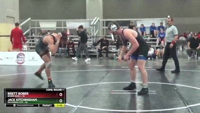 197 lbs Quarters & 1st Wb (16 Team) - Brett Bober, Baker (Kan.) vs Jack Kitchingham, Oklahoma City