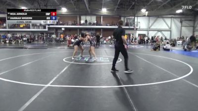 145 lbs Cons. Semi - Noa Arnold, Simpson vs Hannah Wigern, Augsburg University