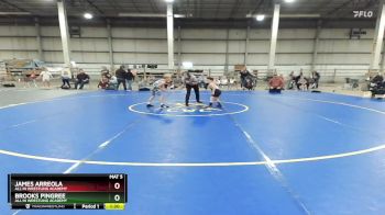 63 lbs Quarterfinal - Brooks Pingree, All In Wrestling Academy vs James Arreola, All In Wrestling Academy