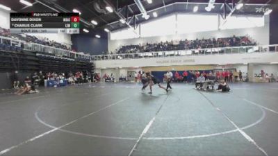 141 lbs Champ. Round 3 - Charlie Clark, Lemoore College vs Davonne Dixon, Mt. San Antonio College