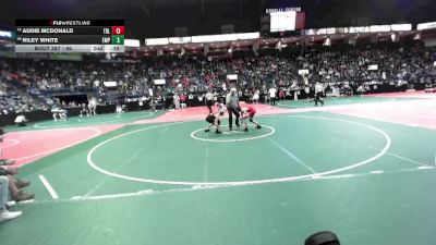 96 lbs Cons. Round 2 - Audie McDonald, TBL3 vs Riley White, EMPA