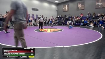 132 lbs Cons. Round 3 - Walter Rutland Harris, Hume Fogg vs Hunter Griffin, Mt. Juliet