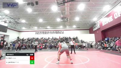 170-195 lbs Rr Rnd 3 - Kai Bell, Cowboy Wrestling Club vs Cooper Perkins, Perkins