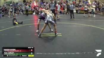82 lbs Finals (8 Team) - Max Corley, Untouchables Black vs Mason Myers, The Funky Singlets Yellow