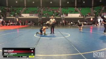 6A 150 lbs Cons. Semi - Riley Cornutt, Clay Chalkville vs Sam Childs, Hazel Green HS