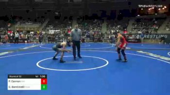 135 lbs Prelims - Preston Cannon, Raw vs Dominic Bambinelli, Roundtree Wrestling Academy