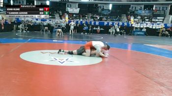 1A-4A 175 Cons. Round 2 - Camden Adkins, Deshler vs John Kline, Vinemont High School