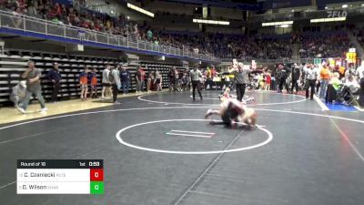 80 lbs Round Of 16 - Caleb Czaniecki, Peters Township vs Dillon Wilson, Sharpsville