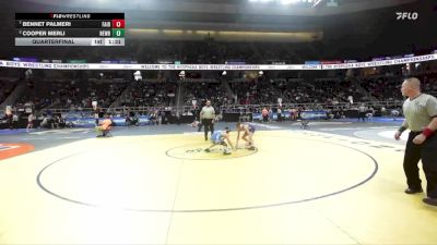 I-116 lbs Quarterfinal - Bennet Palmeri, Fairport vs Cooper Merli, Newburgh