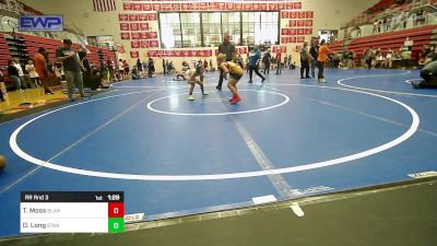 70 lbs Rr Rnd 3 - Tucker Moss, Blanchard Wrestling Club vs Dawson Long, Standfast OKC