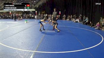 75 lbs Cons. Round 1 - Cruz Wiegel, Dc Elite vs Ryder Metzler, The Complete Wrestler