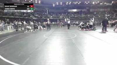 95 lbs Round Of 16 - Isaac Barikian, All I See Is Gold Academy vs James Smith, Gentile Trained