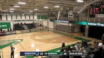 Replay: Wheaton (MA) vs Babson | Feb 12 @ 5 PM