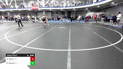 174 lbs Consi Of 16 #1 - Nicky Eboli, Sacred Heart University vs Braden Newby, Millersville University