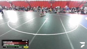 85-94 lbs Round 2 - Jordan Wilder, Brown Deer Jr Falcons Wrestling Club vs Cade Cuyler, Milton Monsters Wrestling Club