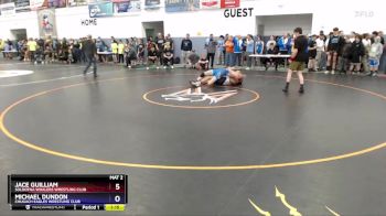 132 lbs Champ. Round 1 - Michael Dundon, Chugach Eagles Wrestling Club vs Jace Guilliam, Soldotna Whalers Wrestling Club