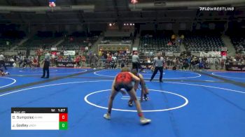 96 lbs Prelims - Dominic Sumpolec, Redhawk vs Jaxson Godley, Junior Comets