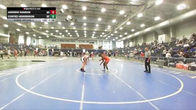 184 lbs Cons. Round 2 - Andrew Hanson, Rensselaer Polytechnic Institute vs Cortez Henderson, RIT