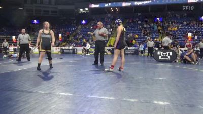 165 lbs Semifinal - Brianne Irvin, Boiling Springs vs Arianna Bernard, Valley