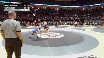 140 lbs Champ. Rd Of 16 - Alanna Smith, Olen. Orange vs Paige Menough, Salem