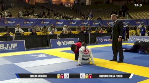 Stephanie Souza Penido vs Serena Gabrielli 2026 Pan Jiu Jitsu IBJJF Championship