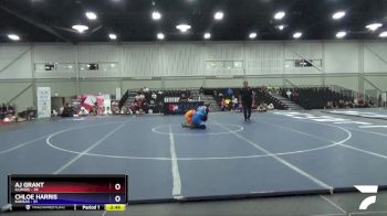 164 lbs Placement Matches (16 Team) - AJ Grant, Illinois vs Chloe Harris, Kansas