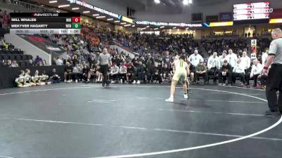 175 lbs Semis - Will Whalen, Indianola vs Mekyver Hagarty, Waverly-Shell Rock