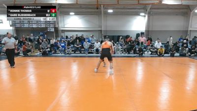 197 lbs Cons. Round 2 - Gabe Blissenbach, West Liberty vs Ronnie Thomas, Findlay