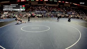 D 2 132 lbs Cons. Round 4 - David Ardoin, Sam Houston vs Joseph Robichaux, Brusly