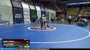 141 lbs Champ. Round 1 - Lainey Ferrell, Holt vs Lily Shaffrey, Northwest (Cedar Hill)