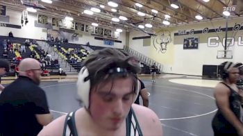 285 lbs Round 1 (3 Team) - Sylas Rosas, Lewisville The Colony vs Jonn Davis-Free, Prosper