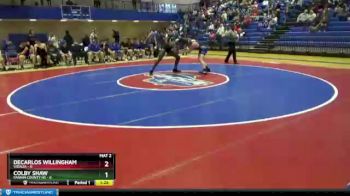 182 lbs 2nd Wrestleback (8 Team) - Decarlos Willingham, Vidalia vs Colby Shaw, Fannin County HS