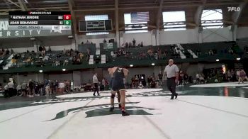 133 lbs Cons. Round 4 - Adan Benavidez, Kent State vs Nathan Jerore, Michigan