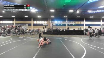 126 lbs Consi Of 64 #2 - Giovan Lopez, Red Wolf WC vs Myles Keener, Project 8 WC
