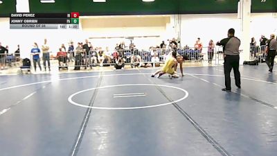 165 lbs Round Of 64 - David Perez, RI vs Jonny OBrien, PA