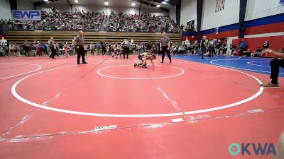 58 lbs Round Of 16 - Simon Flesner, Team Tulsa Wrestling Club vs Colt Hatfield, Coweta Tiger Wrestling