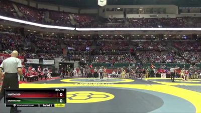 D2-120 lbs Champ. Round 1 - James Worthington, Fairfield Union vs Jacob Ohl, Ontario