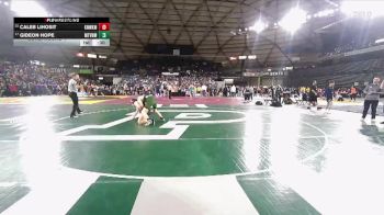 Boys 3A 157 lbs Cons. Round 4 - Gideon Hope, Mount Vernon vs Caleb Lihosit, Kennewick