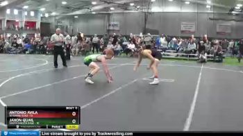 132 lbs Round 3 (8 Team) - Antonio Avila, Wyoming Gold vs Jaxon Quail, South Dakota Rage