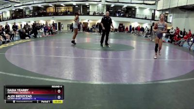 103 lbs Round 4 (16 Team) - Gabriele Tedesco, McKendree University vs Ahsia Torres, Sacred Heart University