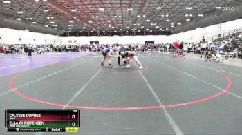 155 lbs Champ. Round 2 - Calyese Dupree, Nixa vs Ella Christensen, Park Hill South